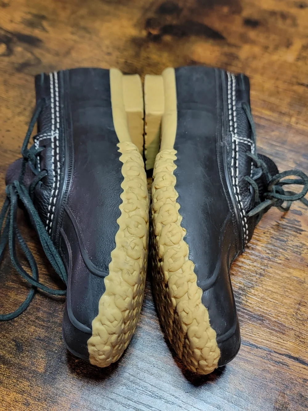 L.L. Bean-Bean Boots In Black And Tan